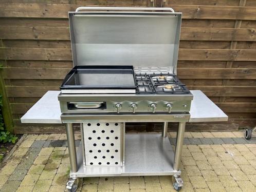 BAKPLAAT MET OPEN KOOKPLAAT WTG 1040 PL-C, Tuin en Terras, Gasbarbecues, Nieuw, Ophalen