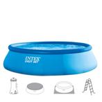 Intex easy set zwembad, Tuin en Terras, Ophalen, Gebruikt, 200 tot 300 cm, Opblaaszwembad
