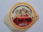 Vintage Sticker - Valois - Wij Doen Mee - Schooljeugd, Bedrijf of Vereniging, Ophalen of Verzenden, Zo goed als nieuw