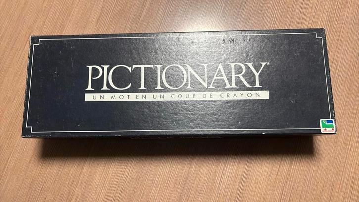 Pictionary, Hobby en Vrije tijd, Gezelschapsspellen | Bordspellen, Gebruikt, Ophalen of Verzenden