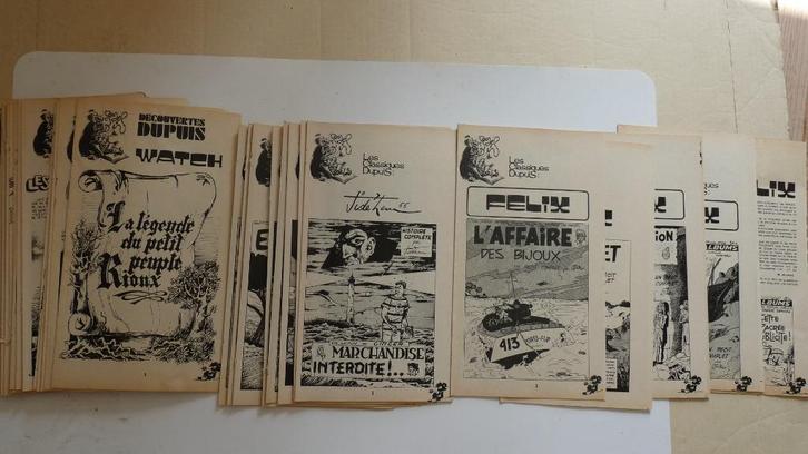 Spirou - Lot 26 x Découvertes Dupuis + 5 x Félix + 8 x Class, Livres, BD, Neuf, Enlèvement ou Envoi