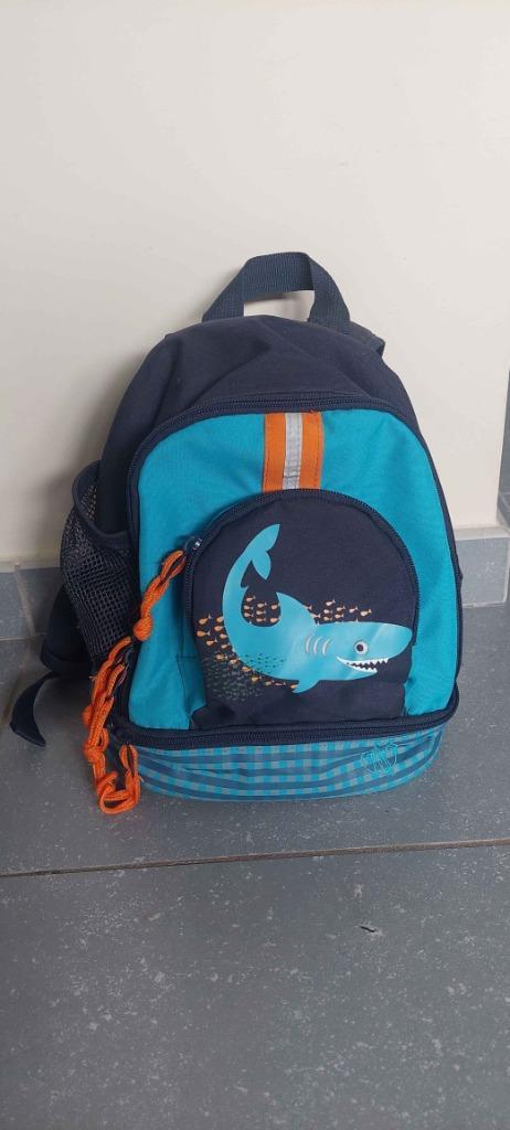 Kleuterboekentas Haai + Pennenzak, Diversen, Schoolbenodigdheden, Nieuw, Ophalen of Verzenden