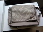 hippe schooltas met riem, 30 tot 40 cm, Nieuw, Ophalen of Verzenden, Grijs