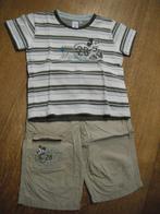 leuke zomerse set: bermuda en t-shirt, maat: 104, Kinderen en Baby's, Kinderkleding | Maat 104, Ophalen of Verzenden, Gebruikt