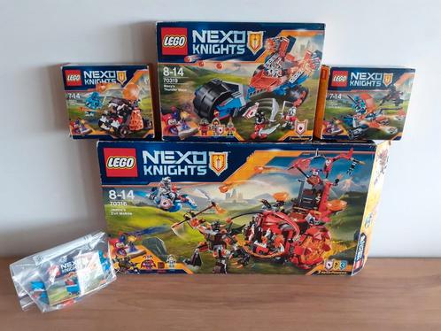 Lego Nexo knights verzameling 5sets, Kinderen en Baby's, Speelgoed | Duplo en Lego, Zo goed als nieuw, Ophalen of Verzenden