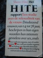 Shere Hite Het Hite rapport Studie over seksualiteit vrouw, Boeken, Ophalen of Verzenden, Gelezen