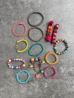 Lot kleurrijke kinderarmbandjes armbandjes, Ophalen of Verzenden, Gebruikt, Armband