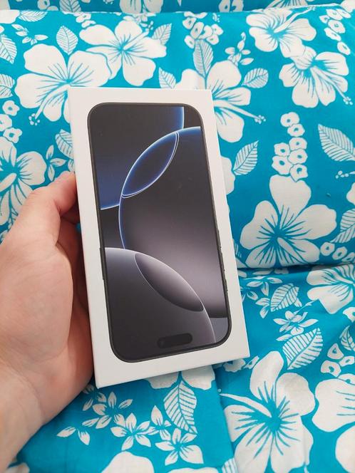 iPhone 16 Pro - 256 GB - zwart titanium, Telecommunicatie, Mobiele telefoons | Apple iPhone, Nieuw, 256 GB, Overige modellen, Zwart