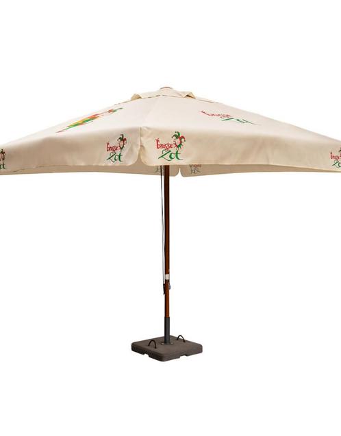 Grote parasol (3m op 3m), Tuin en Terras, Parasols, Zo goed als nieuw, Ophalen