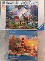 8 legpuzzels, Ophalen, 500 t/m 1500 stukjes, Zo goed als nieuw, Legpuzzel