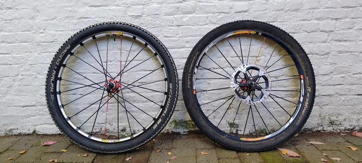Mavic Crossmax SLR 26" wielset, Fietsen en Brommers, Fietsonderdelen, Gebruikt, Mountainbike, Wiel, Ophalen