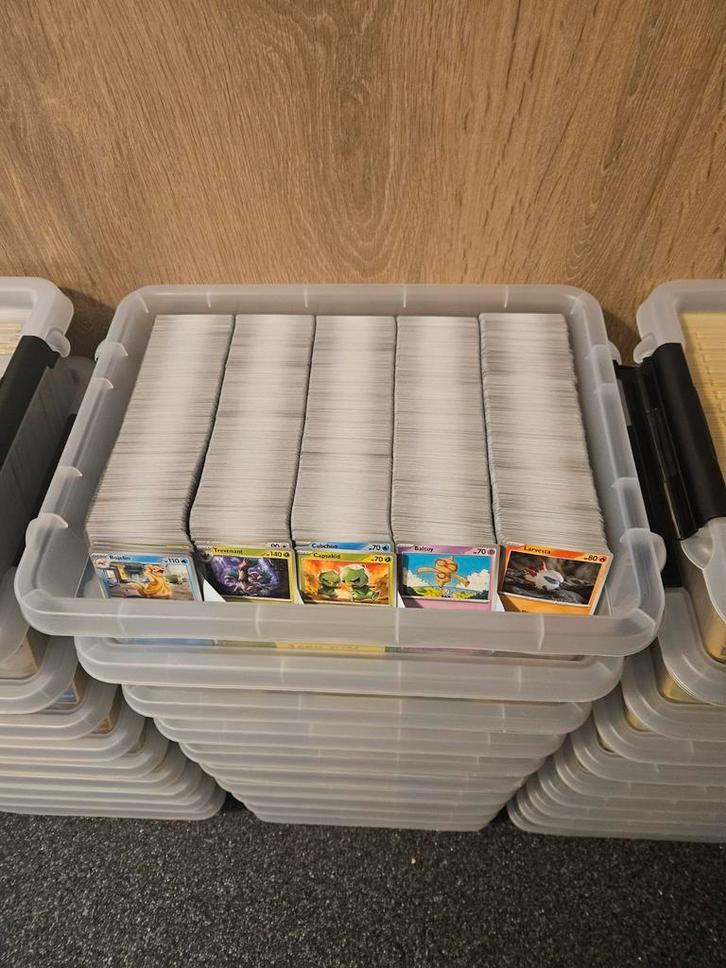 163.470 Pokemon kaarten, Hobby en Vrije tijd, Verzamelkaartspellen | Pokémon, Zo goed als nieuw, Ophalen