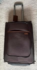 Reistas Melvin Bruin - 2 wielen, uitschuifbare handgreep., Ophalen, 30 cm of meer, Bruin, Minder dan 40 cm