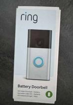 Ring batterij Video Deurbel Zilver., Maison & Meubles, Sonnettes, Enlèvement ou Envoi, Compatible avec les smartphones, Comme neuf