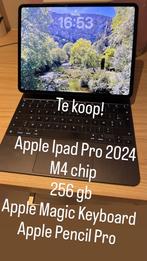 2024 Ipad Pro 13’ 256 gb+ apple pencil pro + magic keyboard, Computers en Software, Apple iPads, Ophalen, 13 inch of meer, Zwart