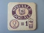 oud bierviltje Speciale DOG ALE Bulldog, Verzenden, Zo goed als nieuw, Viltje(s), Overige merken