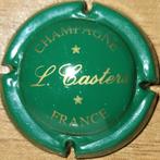 Champagnecapsule Louis CASTERS groen & mat goud nr.04, Verzamelen, Wijnen, Nieuw, Frankrijk, Ophalen of Verzenden, Champagne