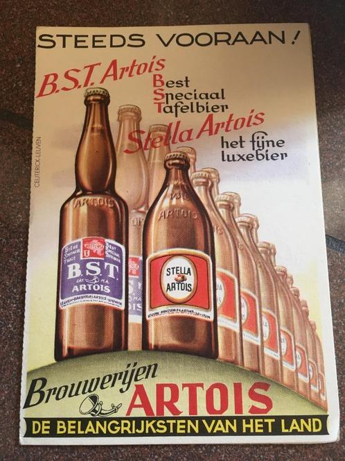 oude bestelkaarten Stella Artois jaren 60, Collections, Marques de bière, Comme neuf, Autres types, Stella Artois, Enlèvement ou Envoi