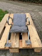 fietsstoel - retromodel, Fietsen en Brommers, Fietsaccessoires | Fietsstoeltjes, Ophalen, Gebruikt, 0 t/m 10 kg, Achterzitje