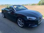 AUDI A5 2.0 HYBRIDE CABRIO/NAVI/LEDER/VIRTUAL COCKPIT/CAMERA, Auto's, Audi, Automaat, Cabriolet, Zwart, Leder
