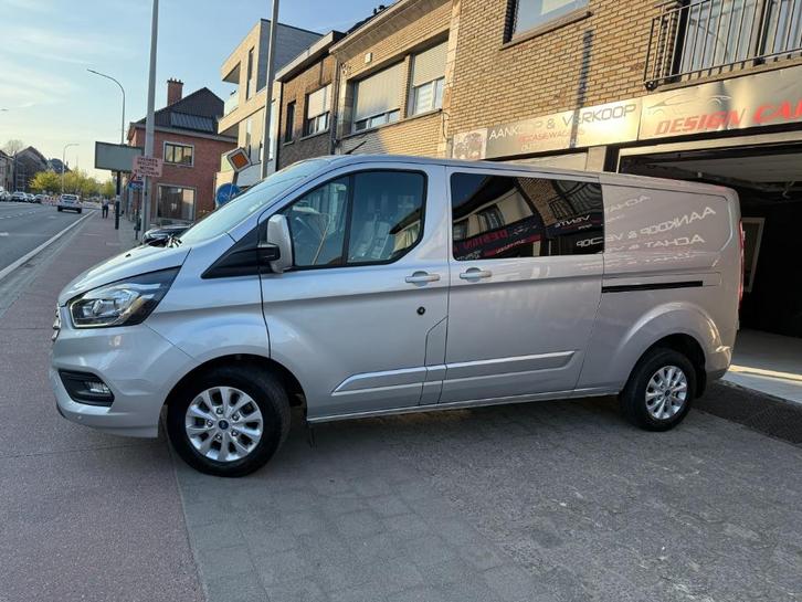 Ford Custom 2.0 TDCI 170PK L2 Automaat 6-zits*23966 Netto, Auto's, Bestelwagens en Lichte vracht, Bedrijf, Te koop, ABS, Achteruitrijcamera