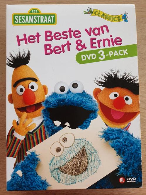 Het beste van Bert & Ernie - DVD 3 pack !, Cd's en Dvd's, Dvd's | Tekenfilms en Animatie, Gebruikt, Amerikaans, Poppen of Stop-motion