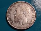 België 1 frank zilver Leopold II 1869 FR, Postzegels en Munten, Munten | België, Zilver, Ophalen of Verzenden, Losse munt, Zilver