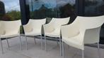 4 chaises Philip Starck Kartel Dr NL blanc délavé, Maison & Meubles, Chaises, Synthétique, Quatre, Allerlei stijlen, Enlèvement