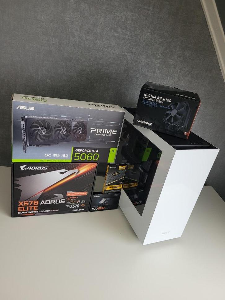 ✅ Game Pc - Ryzen 9 5900X - RTX 5060 - 32 GB - SSD ✅, Computers en Software, Desktop Pc's, Zo goed als nieuw, 4 Ghz of meer, HDD