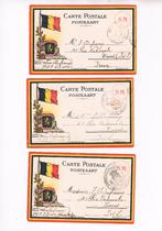 3 CP Service militaire de la Première Guerre mondiale, Enlèvement ou Envoi, Affranchi, Autre