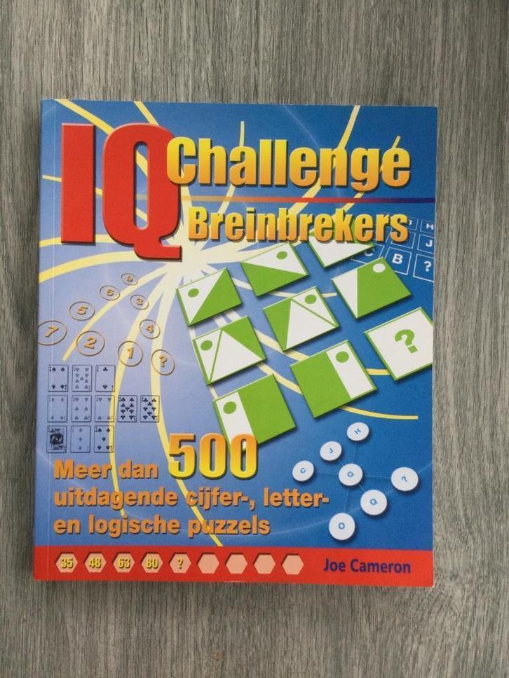 IQ puzzelboek Breinbrekers. Nieuw/onbeschreven.Meer dan 500, Hobby en Vrije tijd, Denksport en Puzzels, Nieuw, Puzzelboek, Ophalen