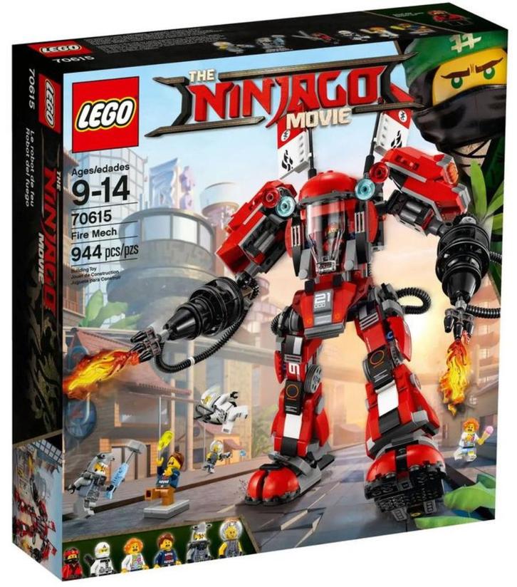 LEGO NIEUW SEALED Ninjago 70615 Fire Mech, Kinderen en Baby's, Speelgoed | Duplo en Lego, Nieuw, Lego, Complete set, Ophalen of Verzenden