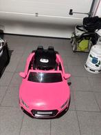 Audi TT Roadster pink electrische kinderauto, Ophalen, Zo goed als nieuw, Afstandsbediening