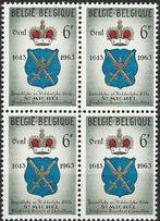 Belgie - blokken van 4 - postfris - postprijs zonder toeslag, Gomme originale, Neuf, Autre, Enlèvement ou Envoi