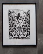 Hopduvel knipselwerk door Eugeen Van Den Broeck (1910-1997), Ophalen of Verzenden