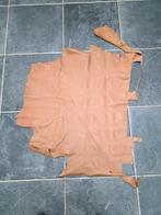 3/4 vierkante meter soepel licht camel leder / lot 30, Ophalen of Verzenden, Zo goed als nieuw