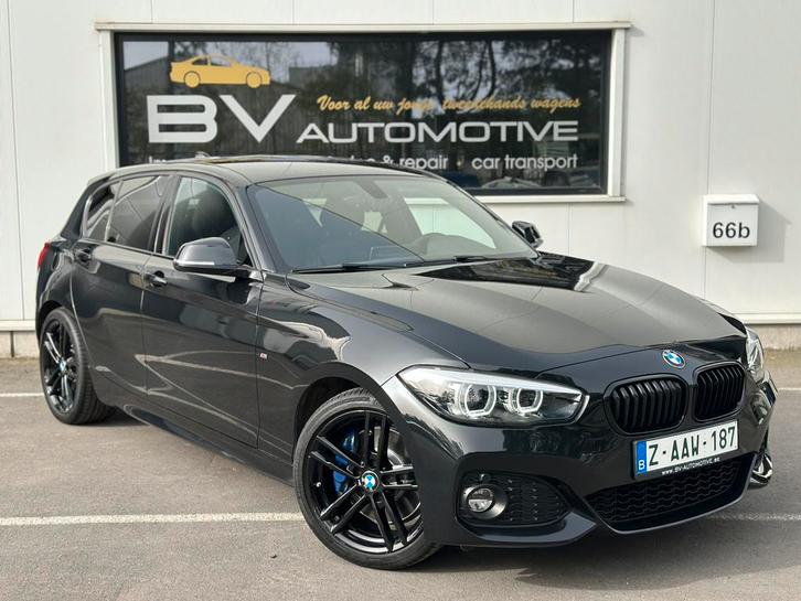 BMW 120i - Sport Automaat - M remmen - H/K - Trekhaak, Autos, BMW, Entreprise, Achat, Série 1, ABS, Airbags, Air conditionné, Bluetooth