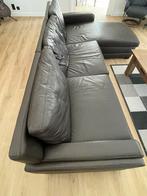Lederen bankstel., Huis en Inrichting, Ophalen, 250 tot 300 cm, Gebruikt, Leer