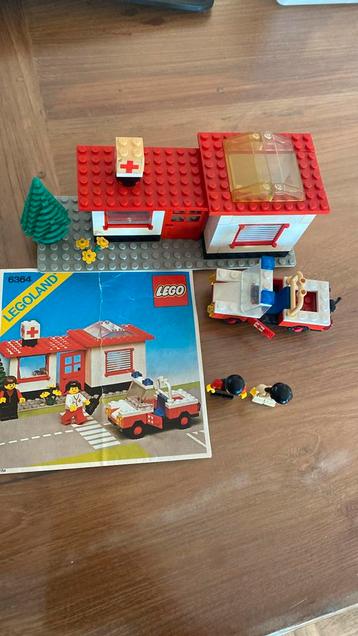 Lego vintage nr 6364 eerste hulppost mer origineel plan komp beschikbaar voor biedingen