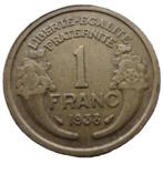 FRANCE.... 1 franc Morlon -année 1938, Postzegels en Munten, Munten | Europa | Niet-Euromunten, Frankrijk, Losse munt, Verzenden