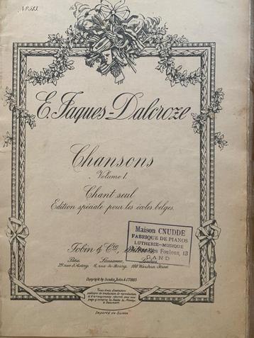 Vintage schoolboeken en partituren beschikbaar voor biedingen