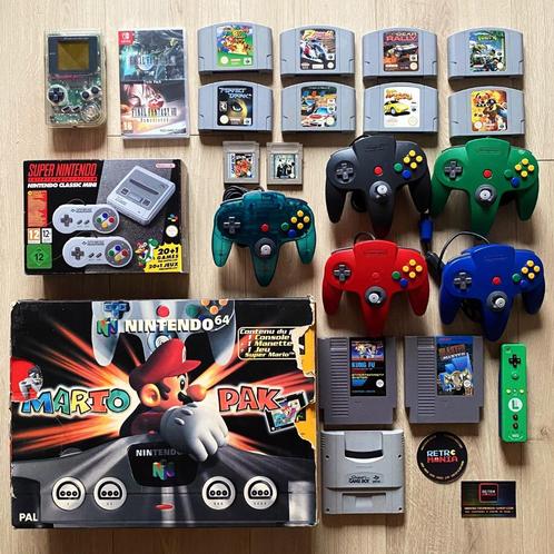 Jeux Nintendo 64 + Manette Nintendo 64, Consoles de jeu & Jeux vidéo, Jeux | Nintendo 64, Comme neuf, Enlèvement ou Envoi