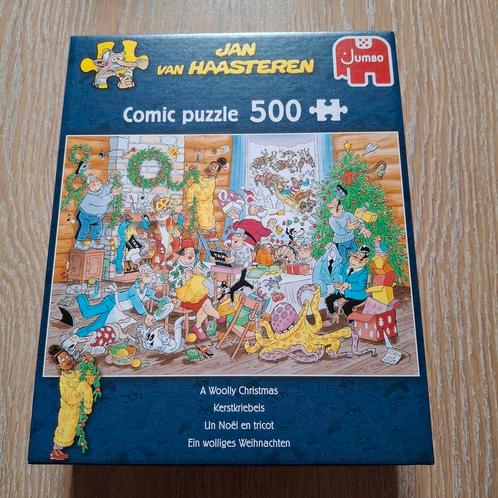 Jan van Haasteren 500 stukjes, Hobby en Vrije tijd, Denksport en Puzzels, Zo goed als nieuw, Ophalen