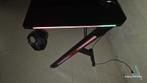 Bureau LED Gaming, Maison & Meubles, Enlèvement ou Envoi, Comme neuf, Chaise de bureau de gaming, Chaise de bureau