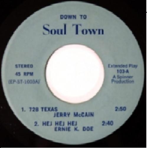 Down To Soul Town 1003 '' Popcorn Ep ", Cd's en Dvd's, Vinyl Singles, Zo goed als nieuw, EP, R&B en Soul, 7 inch, Ophalen of Verzenden