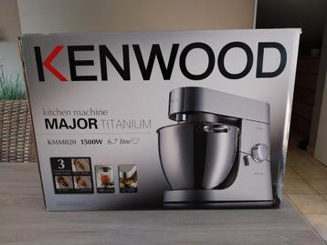 Kenwood keukenrobot grijs + blender en pro slicer/grater, Electroménager, Enlèvement, Comme neuf