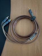 Hitachi 3.5 mm jack naar 2 RCA-audiokabel., Ophalen of Verzenden, Zo goed als nieuw