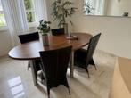 Eetkamer tafel + stoelen + salontafel, Ophalen of Verzenden, Nieuw, Modern, 4 tot 6 stoelen