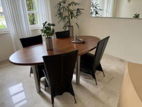 Eetkamer tafel + stoelen + salontafel, Huis en Inrichting, Complete eetkamers, Nieuw, 4 tot 6 stoelen, Ophalen of Verzenden
