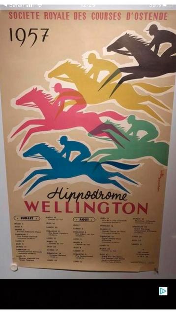 Wellington Hippodroom Oostende - ik koop uw affiches